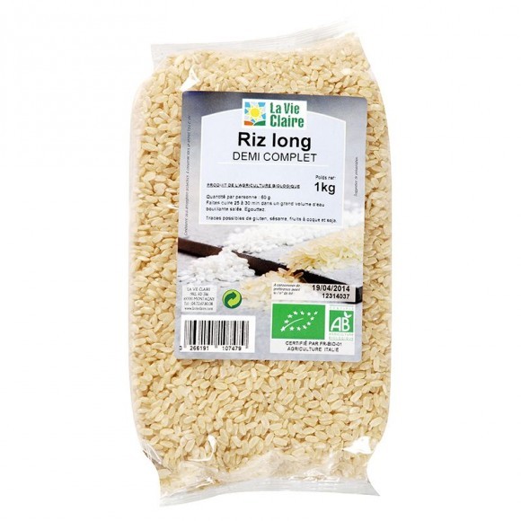 Riz thai 1/2 complet vrac au kg